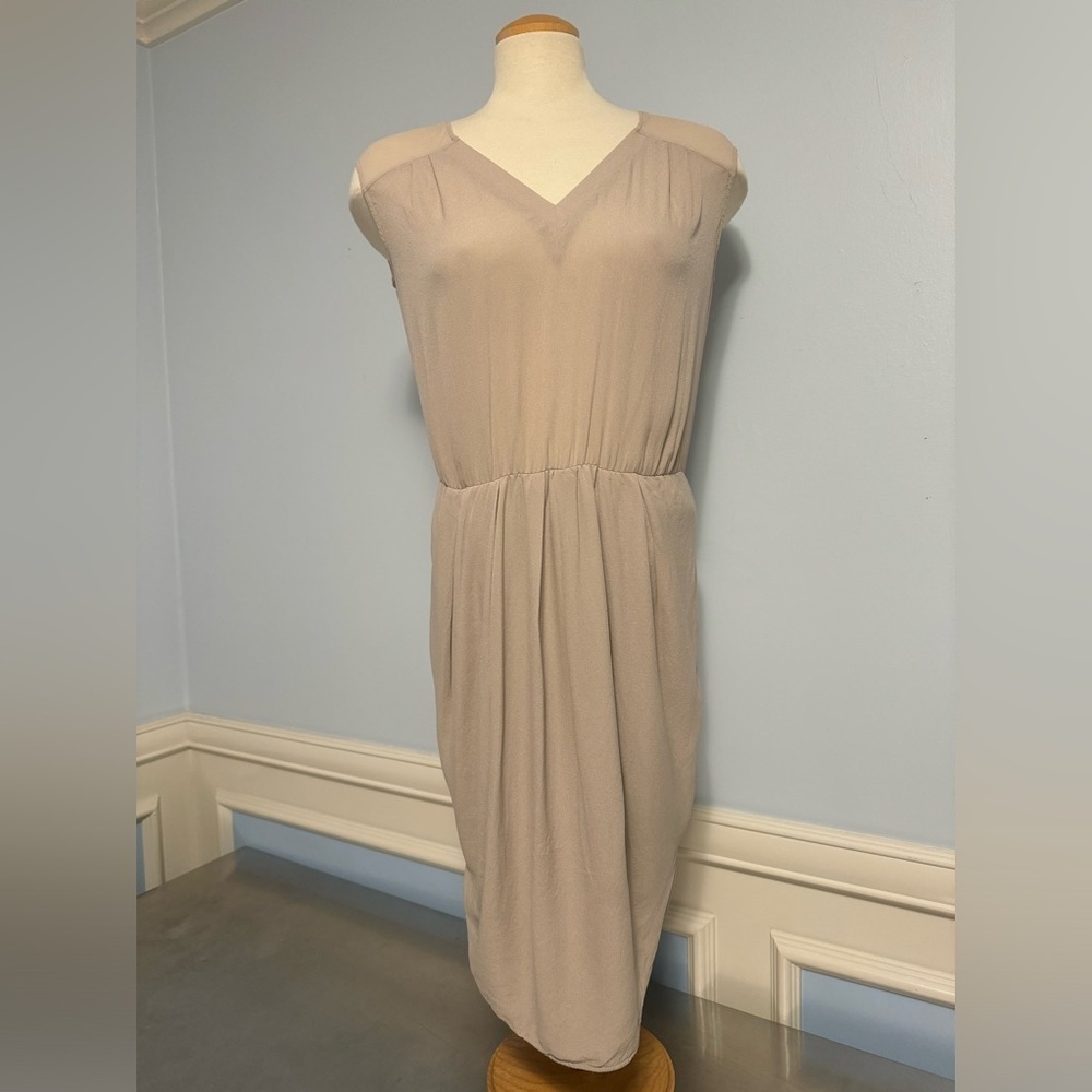 Obakki - Silk sleeveless midi dress